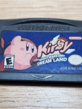 Kirby and the Nightmare in dream land Game Boy Advance Tested